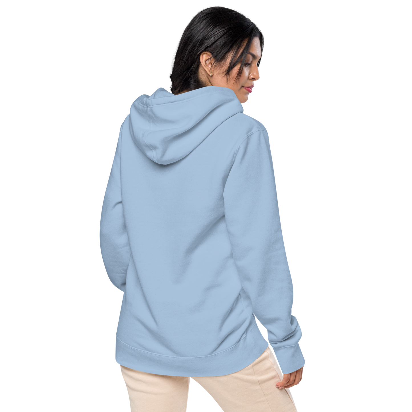 Unisex pigment-dyed hoodie